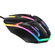 Mouse F1 SkyLion com Fio Preto