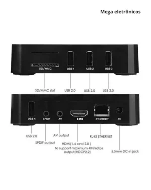Tv Box com Sistema Android - Imagem 2