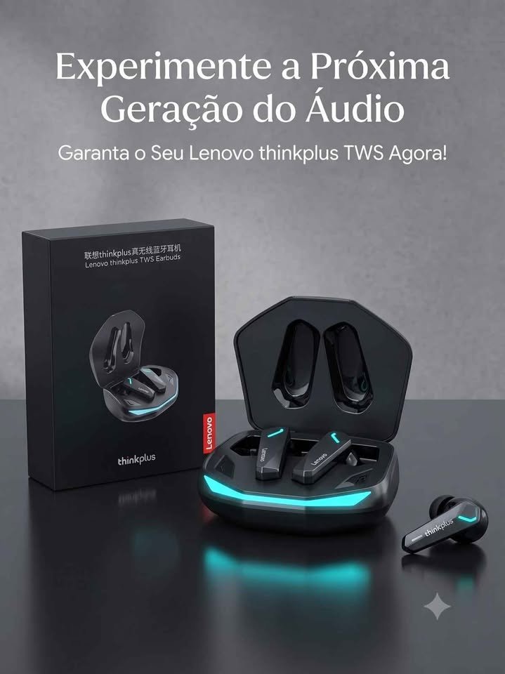 🎧 Fone Thinkplus Bluetooth GM2 Pro - Imagem 1